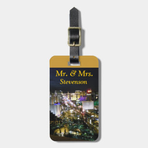 Ny giftaLas Vegas bröllop Bagagebricka