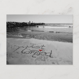 Ny giftavykort meddelande vykort