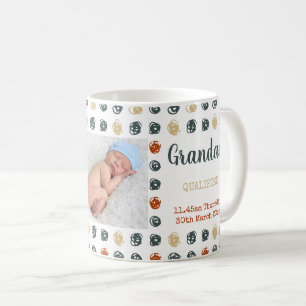 Ny Grandad - 2 foto och beställnings- Kaffemugg