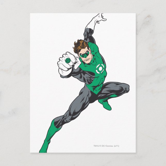 Ny Green Lantern 7 Vykort (Framsida)
