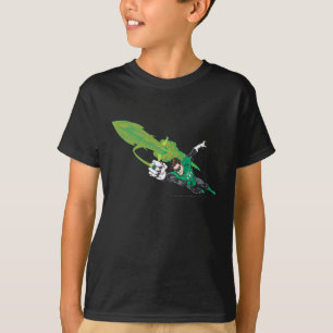 Ny grön lykta 5 t shirt