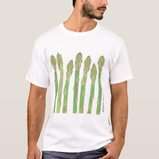 Ny grön sparrisT-tröja T-shirt