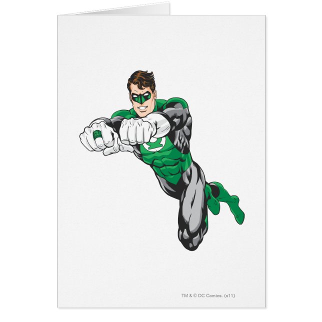 Ny Grönt - Lanternativ 1 Hälsningskort (Framsidan)