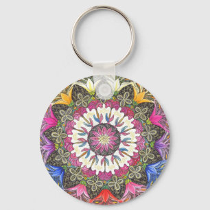 Ny gudinnaMandala Keychain Nyckelring