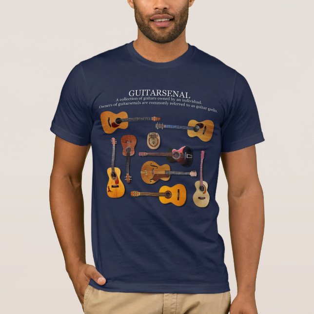 Ny Guitarsenal utslagsplats T Shirt (Framsida)