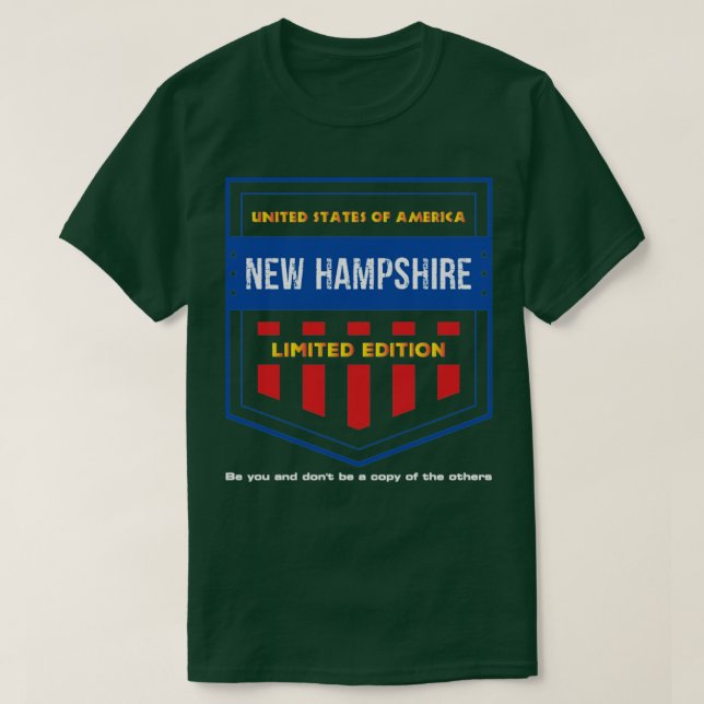 ny hampshire19 t shirt (Design framsida)