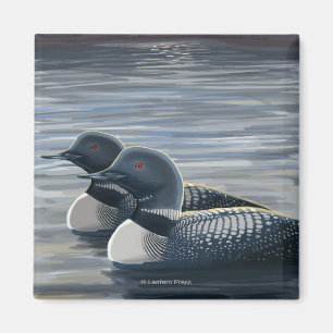 Ny HampshireCommon Loon Magnet