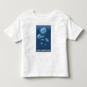 Ny HampshireJellyfish plats Tee