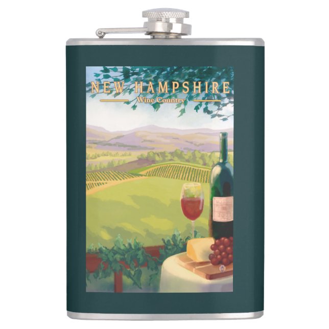 Ny HampshireWine landplats Fickplunta (Framsidan)