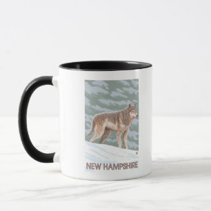 Ny HampshireWolf plats Mugg