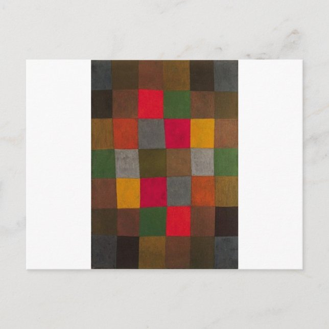 Ny harmoni av Paul Klee Vykort (Framsida)