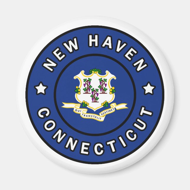 Ny Haven Connecticut Magnet (Framsidan)