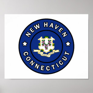 Ny Haven Connecticut Poster