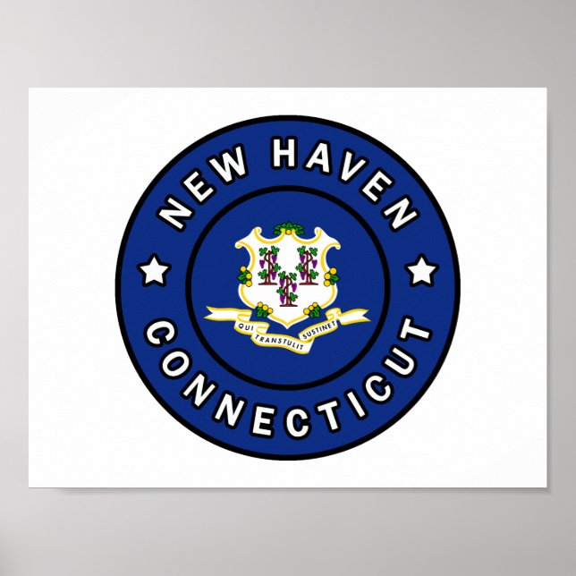 Ny Haven Connecticut Poster (Framsidan)