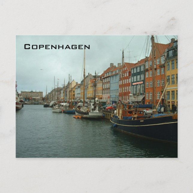 Ny Haven Vykort (Framsida)