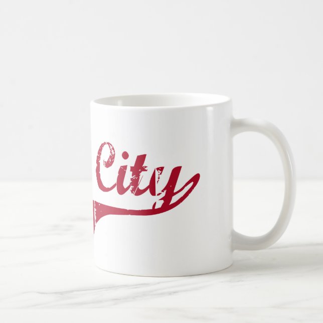 Ny havstad - jerseyklassikerdesign kaffemugg (Höger)