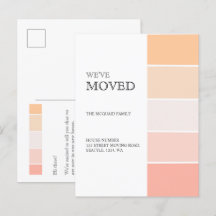 Ny hemadress rosafärgad persika tillkännagivande