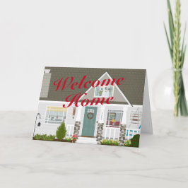 Ny hemhusuppvärmning tack kort