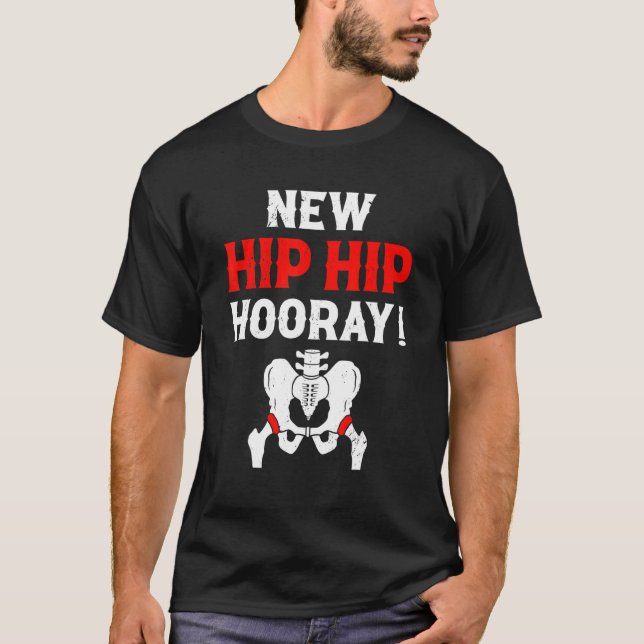 Ny Hip Hip Hooray Ny Hip Owner Hip-ersättning T Shirt (Framsida)