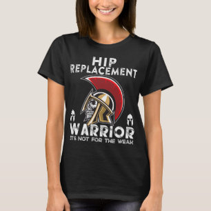 Ny höftledsprotes män kvinnor krigare medvetenhet t shirt