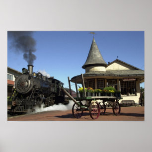 Ny hopptågstation poster