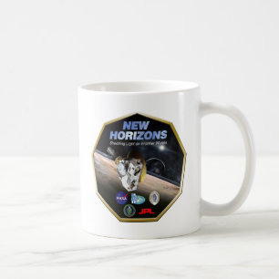 Ny horisontbeskickning till Pluto! Kaffemugg