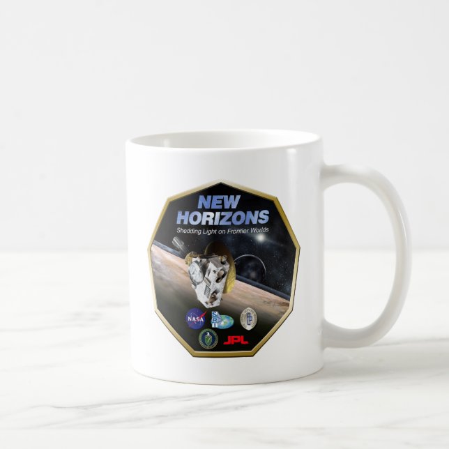 Ny horisontbeskickning till Pluto! Kaffemugg (Höger)