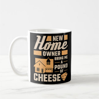 Ny husägare ger mig en massa ostar Housevarm Kaffemugg