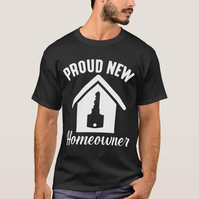 Ny husägare i Egendom T Shirt (Framsida)