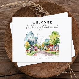 Ny husägare Välkommen till grannskapet Fastigheter Vykort