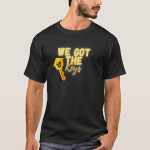 Ny husägare Vi Har Nycklar-gåvan i Manar i Gods T Shirt