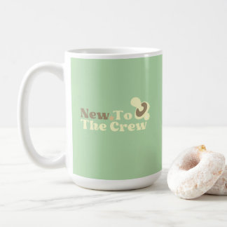 Ny i besättningen kaffemugg