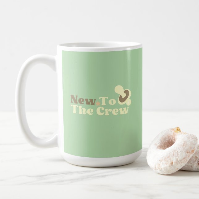 Ny i besättningen kaffemugg (Med munk)