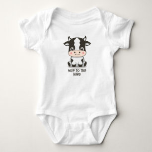 Ny i flocken söt ko t shirt