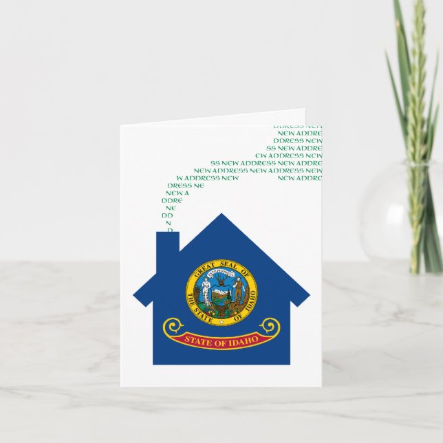 ny idaho adress helgkort (Framsida)