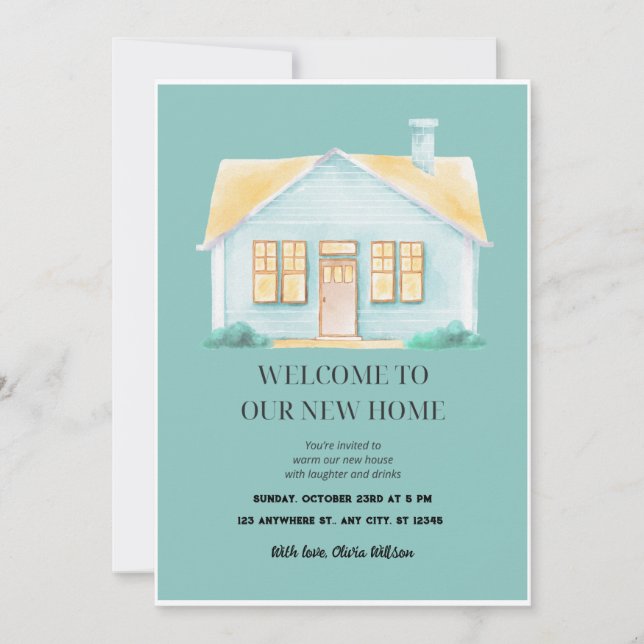 Ny inbjudan till Home Firande (Framsida)