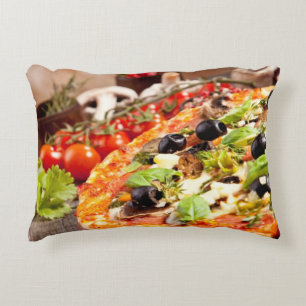 Ny italiensk pizza prydnadskudde