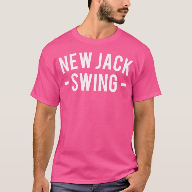 Ny Jack Swing 90S RB Hip hop T Shirt (Framsida)