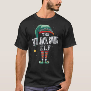 Ny Jack Swing Elf-julgruppen Julafton Pajama Par T Shirt