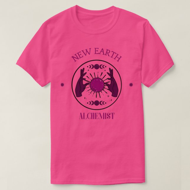 Ny jordalkemist 1 lila t shirt (Design framsida)