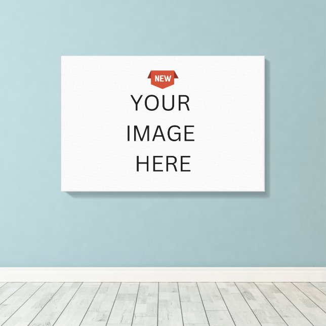 NY! Kanvastryck Premium Wrapped 24-tums x16-tums k (Insitu (trägolv))