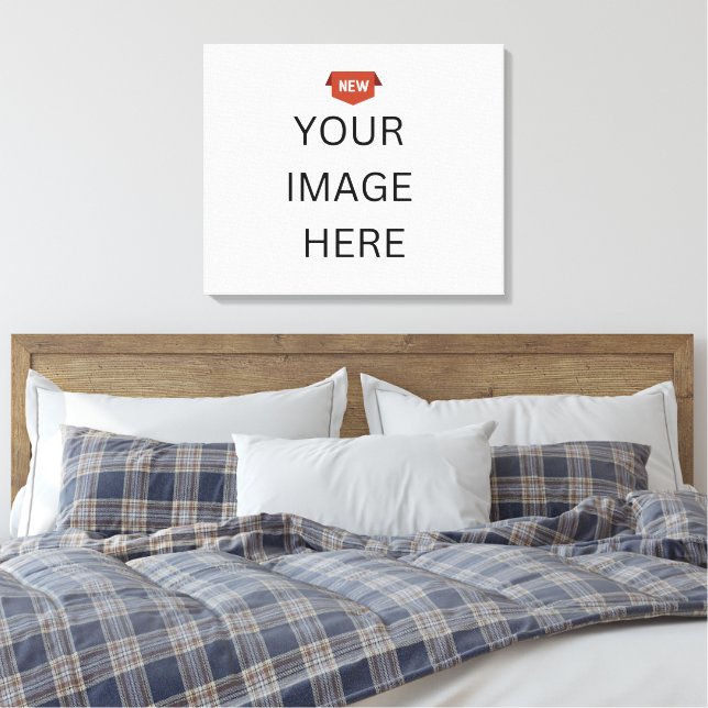 NY! Kanvastryck Premium Wrapped 24" x 20"-kvalitet (Insitu (sovrum))