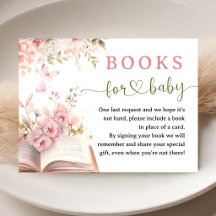 Ny Kapitel Baby Shower Flicka Blommig Rosa