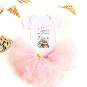 Ny Kapitel Blush Rosa Sagobok Barnkalas T Shirt