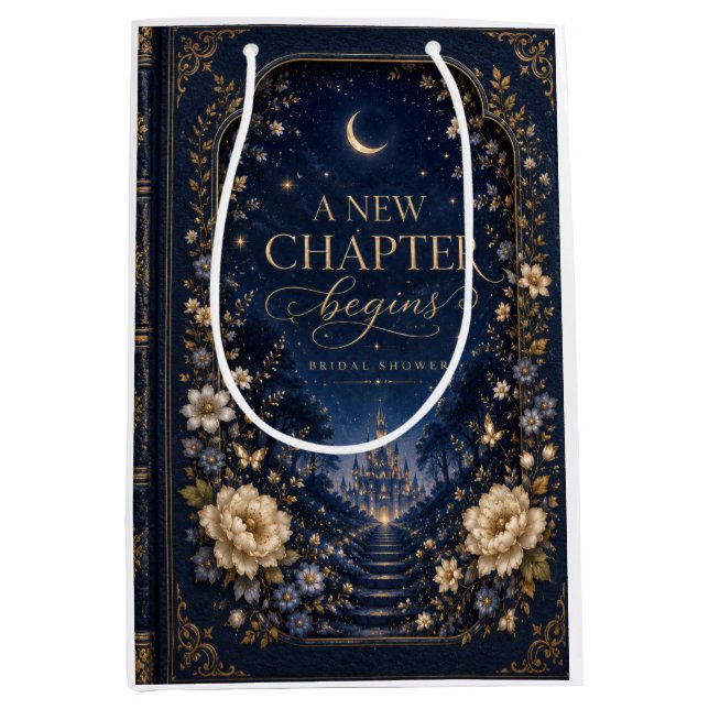 Ny kapitel börjar Fantasy Enchanted bröllopsdusch (Framsidan)