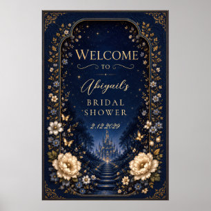 Ny Kapitel Fantasy Förtrollad bröllops Välkommen Poster