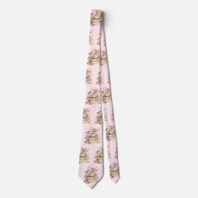 Ny kapitel Rosa Slinga Ränder Slips (Framsida)