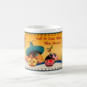 Ny kärlek - mexico! kaffemugg