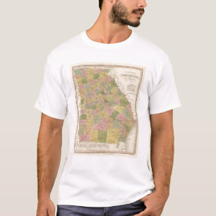 Ny karta av Georgia T-shirt