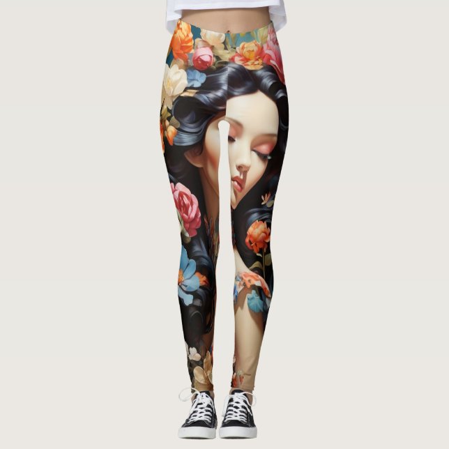 Ny klassisk design leggings (Framsida)